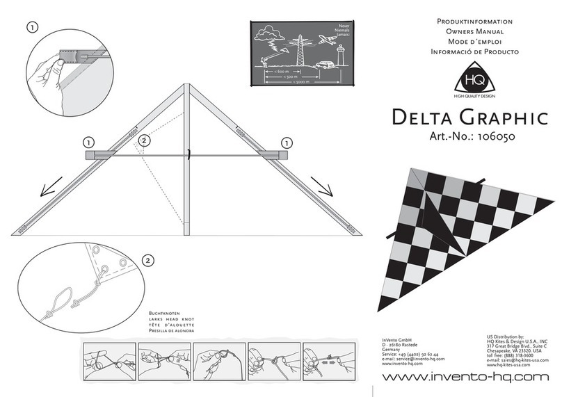 HQ Kites & Design Delta Graphic owner's manual