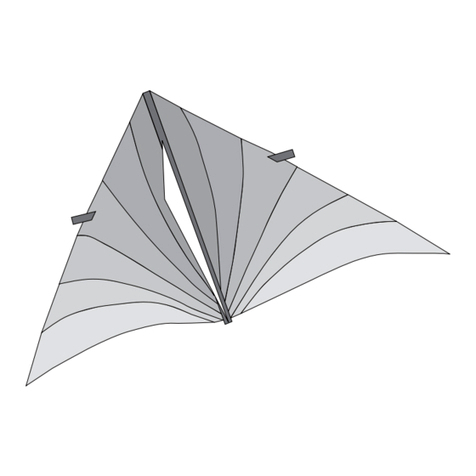 HQ Kites & Design Delta Sunrise User manual