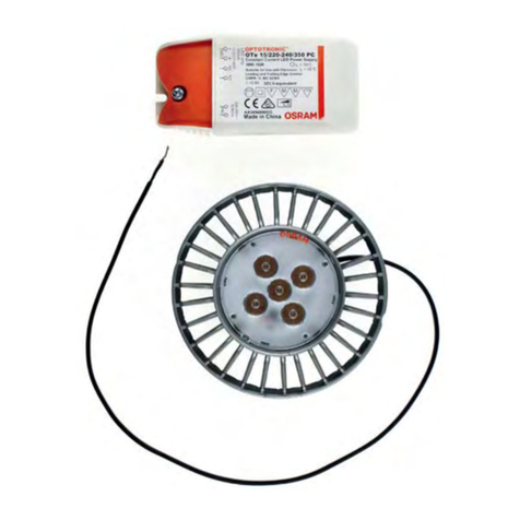 Osram AR111 installation instructions