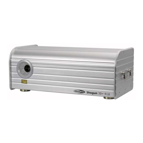 Show Tec Shogun 3D+RGB user manual