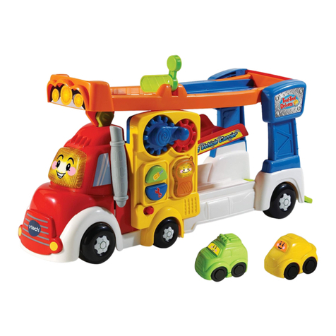 V-tech Toot-Toot Drivers Big Vehicle Carrier Assembly Instructions
