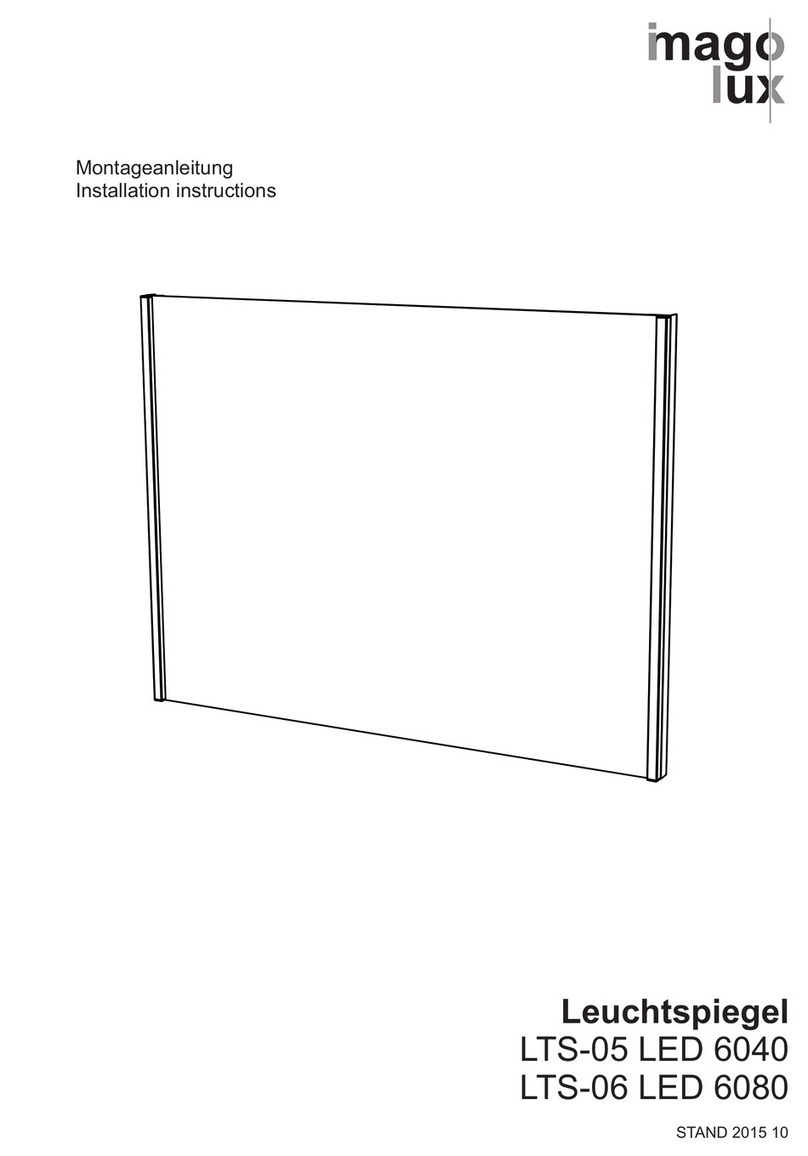 Imagolux LTS-05 LED 6040 installation instructions