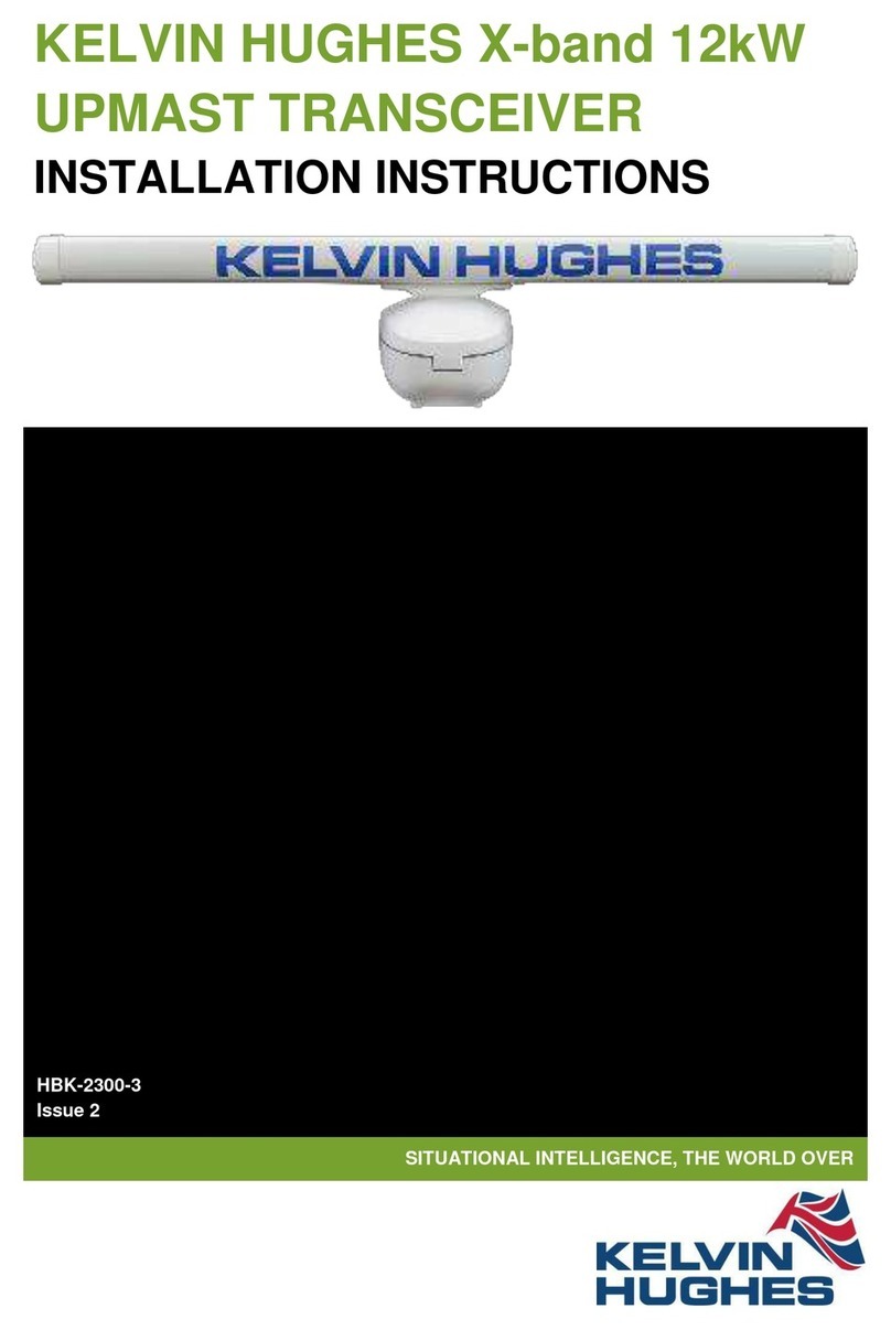 KELVIN HUGHES X-band User manual