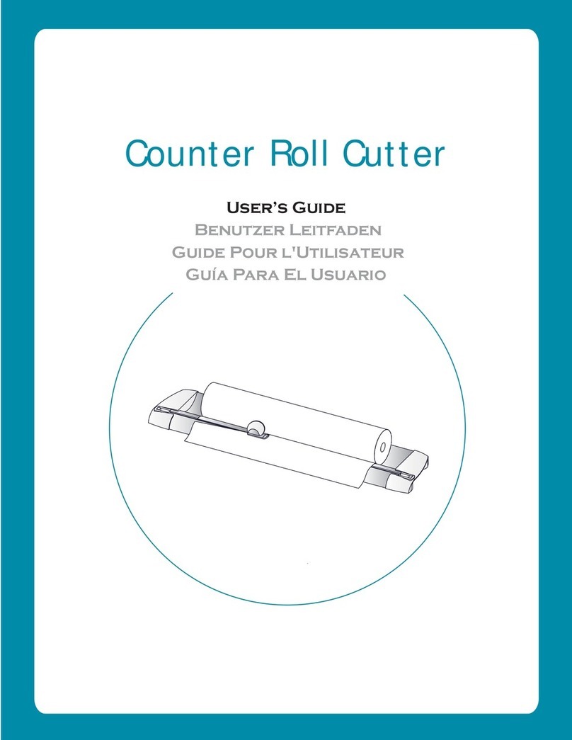 Inovent Counter Roll Cutter user guide