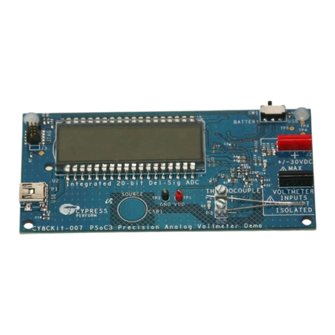 Cypress CY8CKIT-007 PSoC quick start guide Cypress CY8CKIT-007 PSoC quick start guide