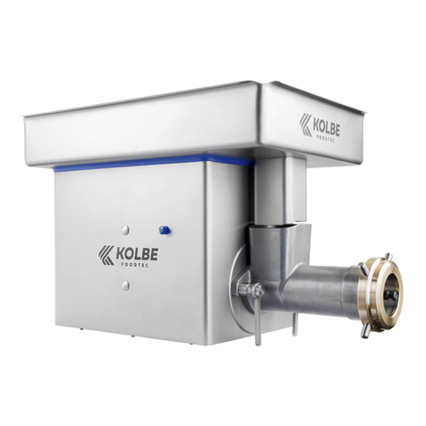Kolbe TW 98 operating manual Kolbe TW 98 operating manual