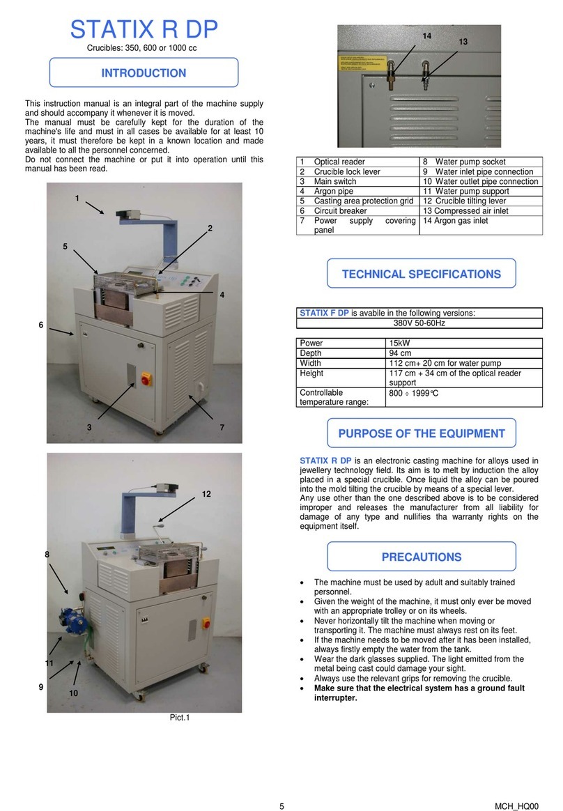 Bomm STATIX DP instruction manual