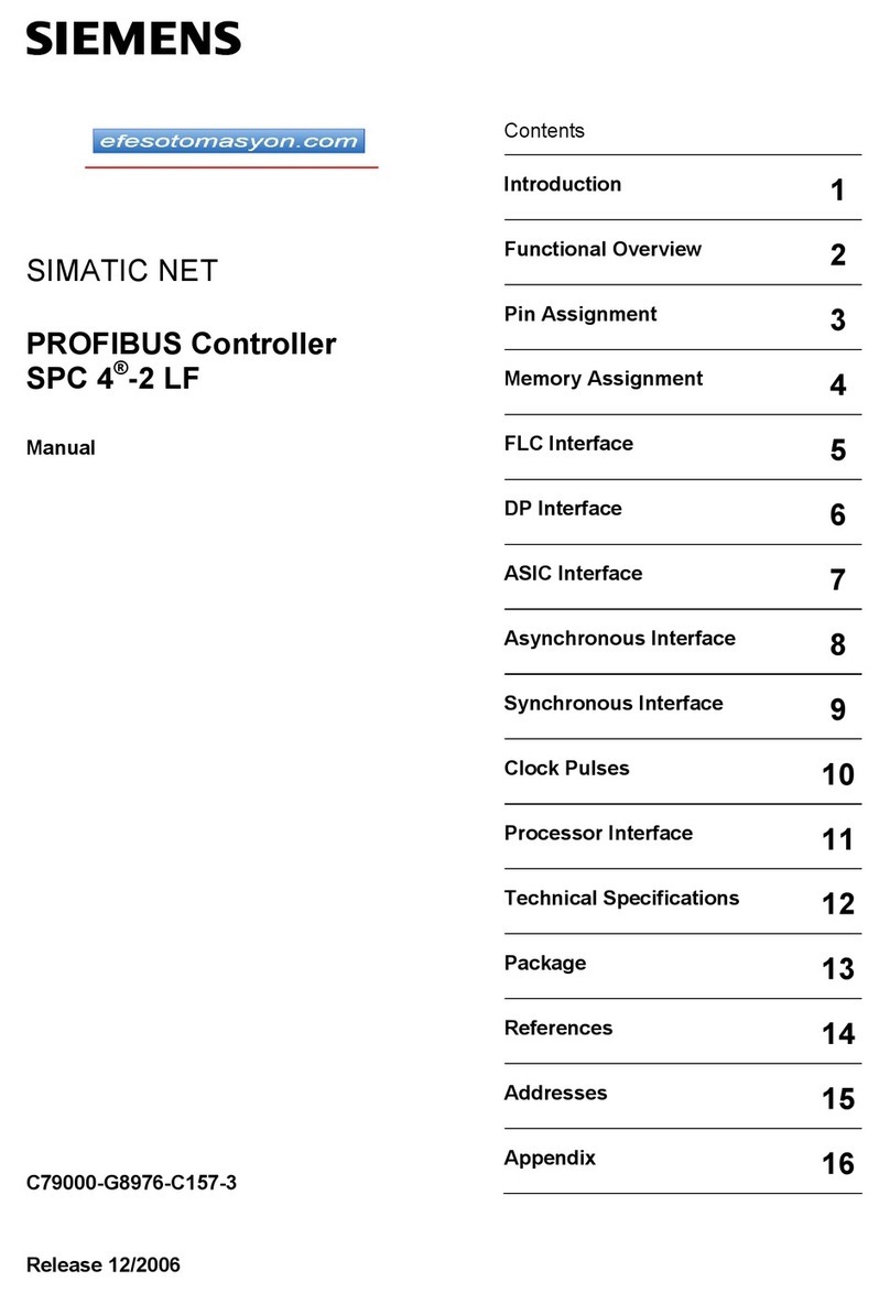 Siemens SIMATIC NET SPC 4-2 LF manual