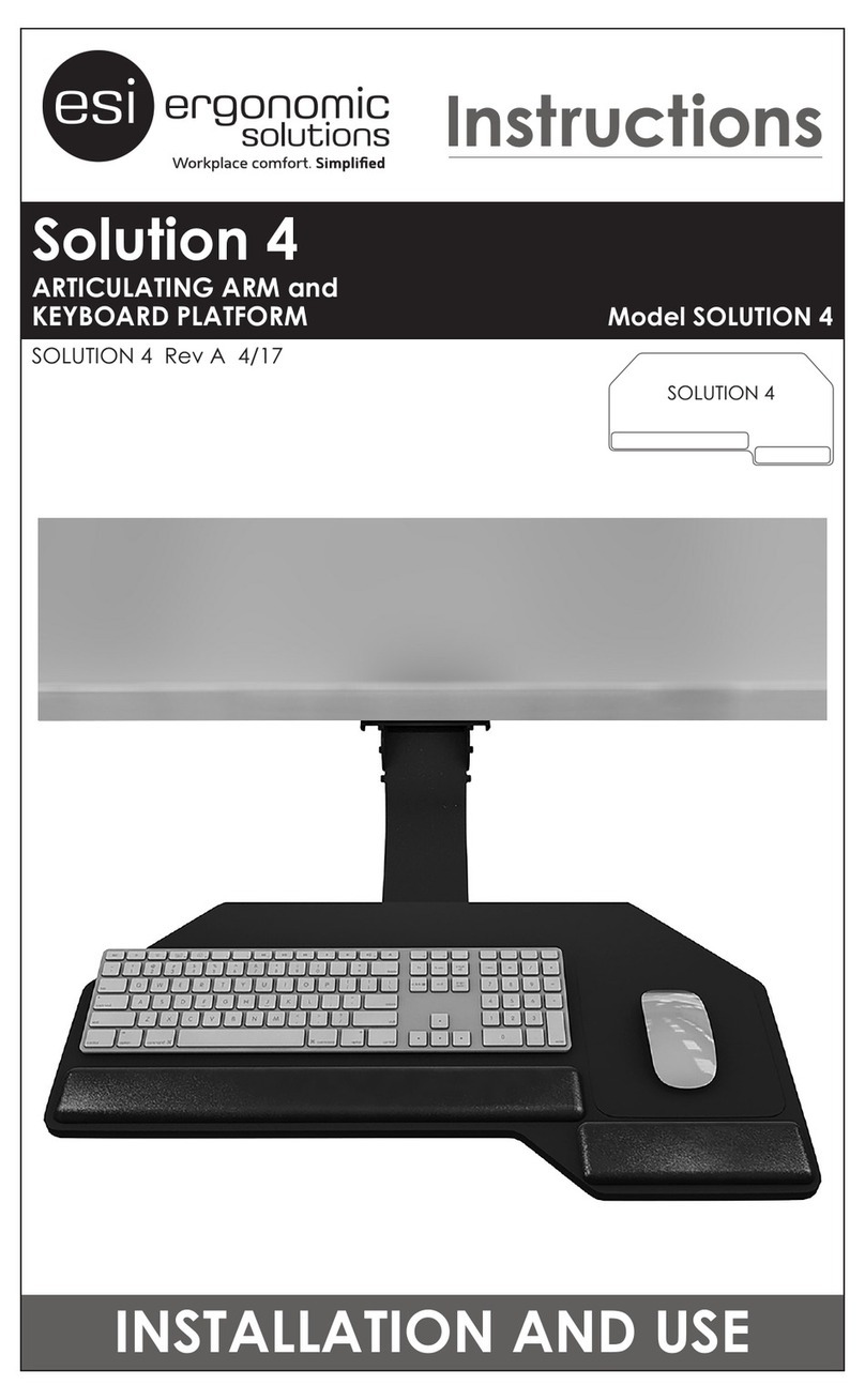 ESI SOLUTION 4 instructions