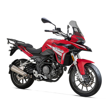 Benelli TRK249 User manual
