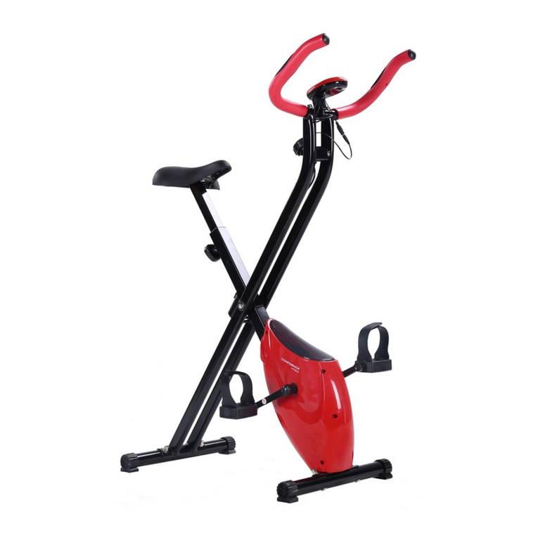Confidence Fitness Folding X Bike quick start guide