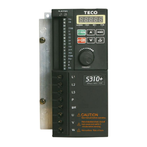 TECO S310+ Series Operation manual