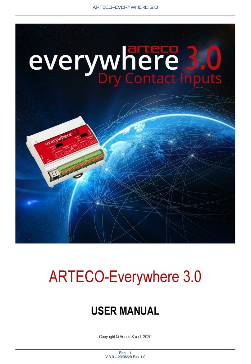 ARTECO Everywhere 3.0 user manual