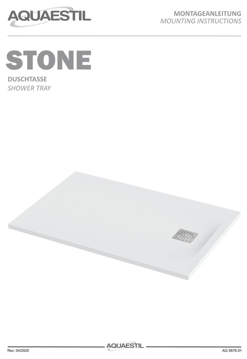 AQUAESTIL Stone Mounting instructions