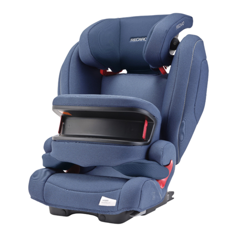 RECARO Monza Nova IS Instructions for installation and use