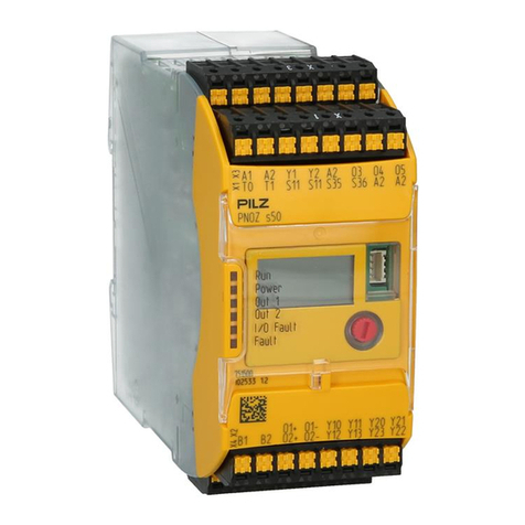 Pilz PNOZ s50 User manual