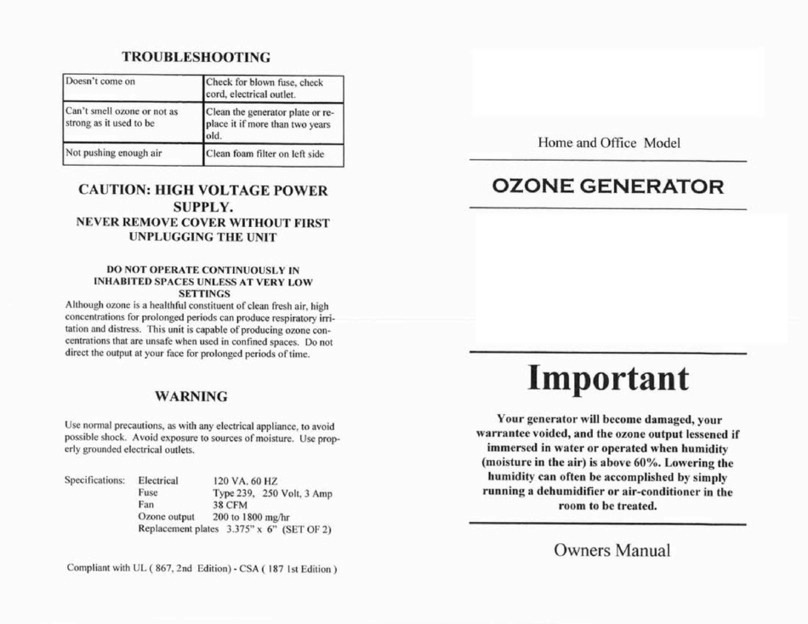 EDENAIR PT101-2K User manual