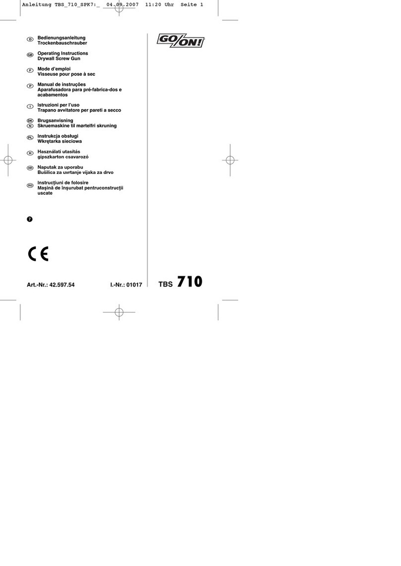 EINHELL TBS 710 User manual