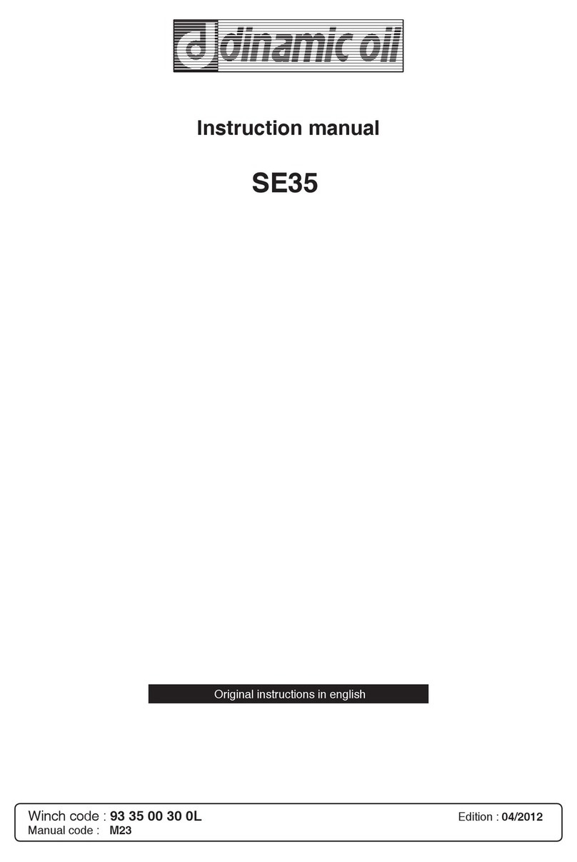 DINAMIC OIL SE35 User manual