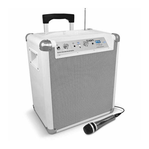 ION BLOCK ROCKER BLUETOOTH quick start guide