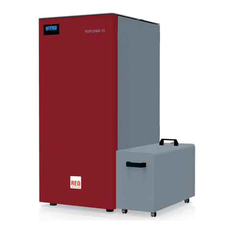 Red Heating PERFORMA 25 EasyClean Plus installation guide Red Heating PERFORMA 25 EasyClean Plus installation guide
