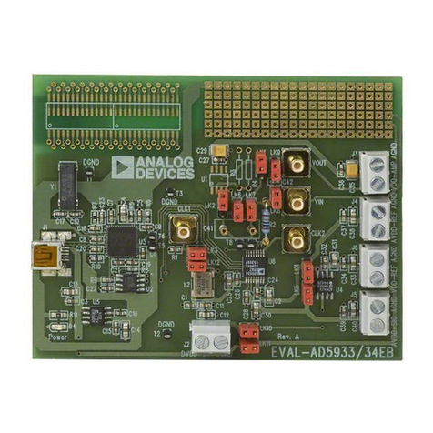 Analog Devices EVAL-AD5934EB Instruction manual