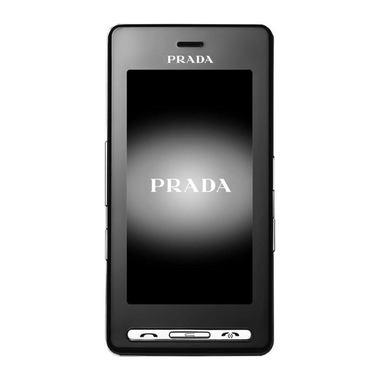 LG Prada KE850 user guide