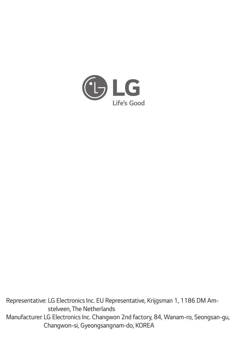 LG PRDSBM User manual