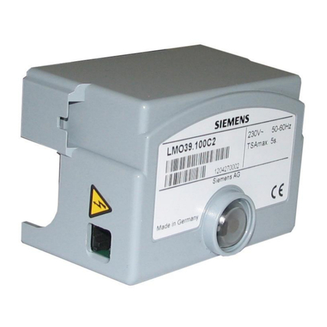 Siemens LMO39 Series Operator's manual