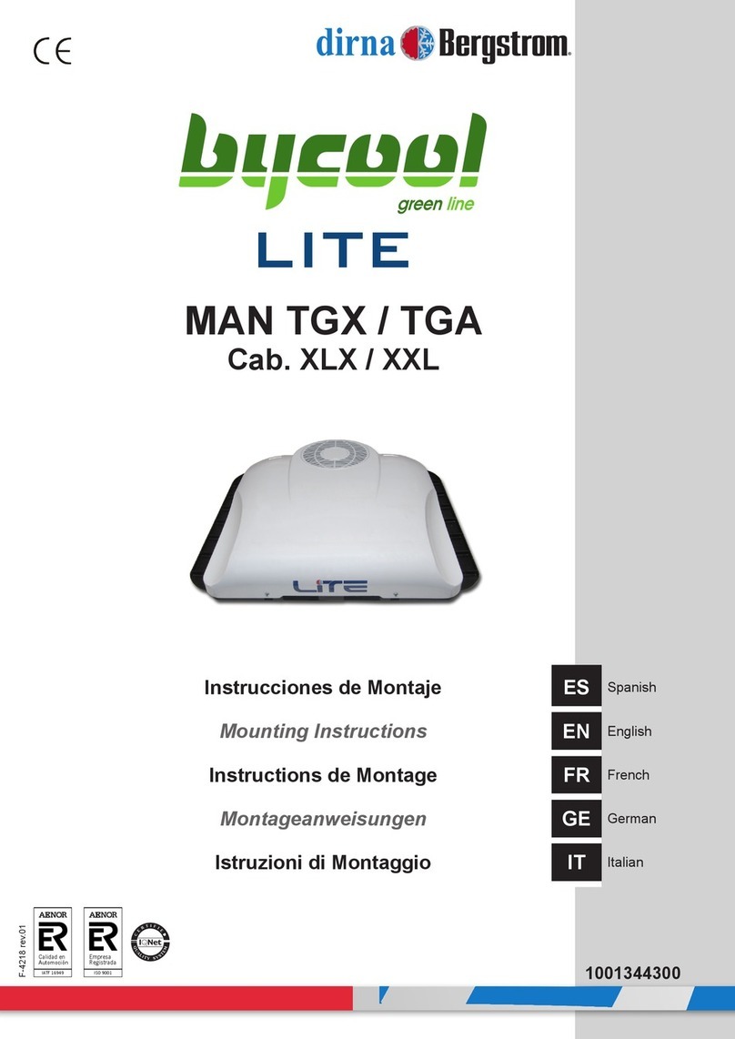 dirna Bergstrom bycool green line LITE User manual