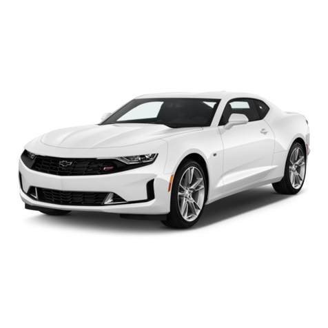 Chevrolet Camaro 2019 Quick reference guide