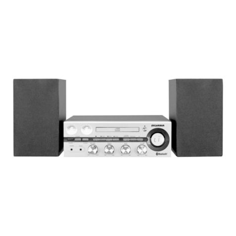 Sylvania SRCD1081BT User manual