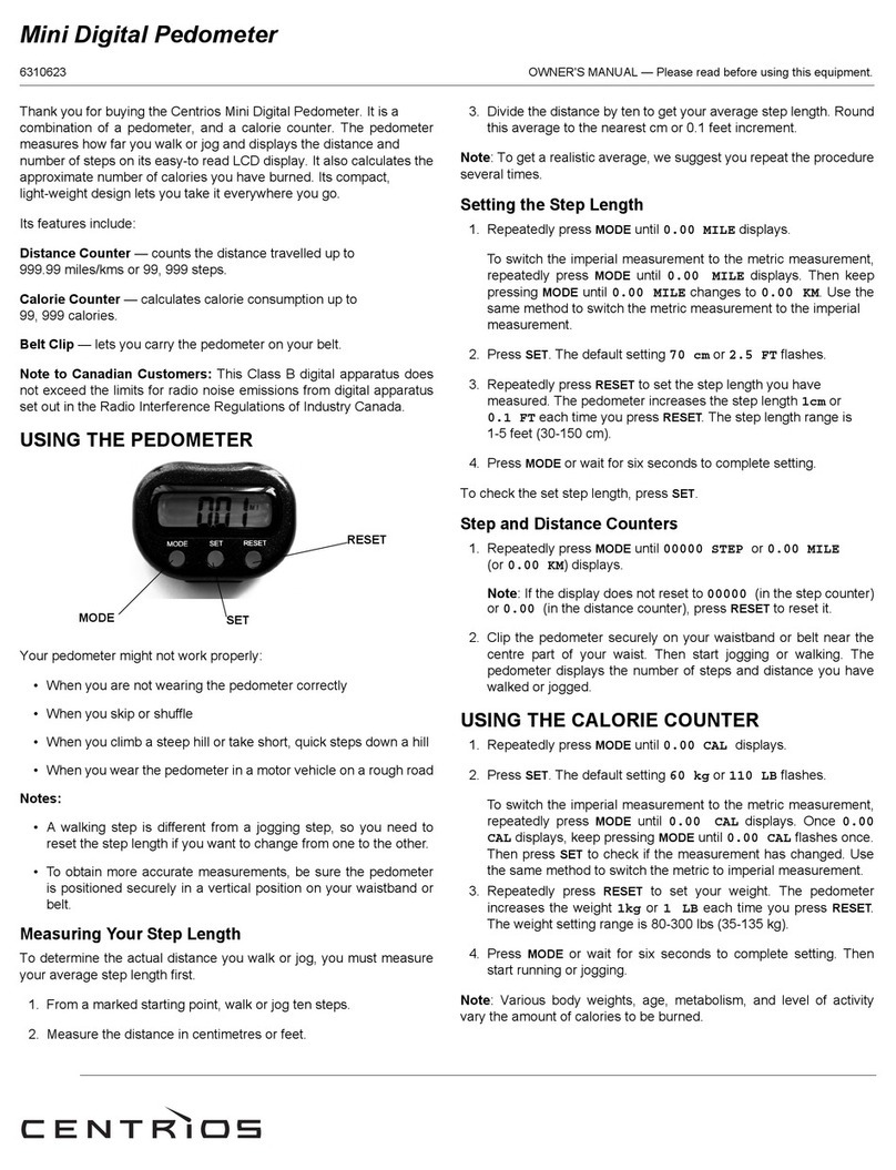 Centrios 631-623 owner's manual