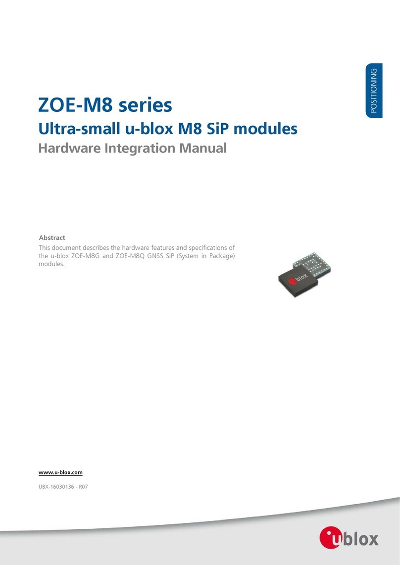 Ublox ZOE-M8 Series Quick setup guide