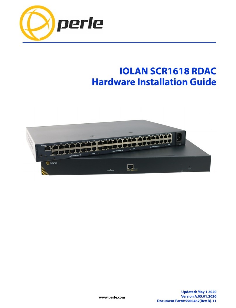Perle IOLAN SCR1618 RDAC Manual