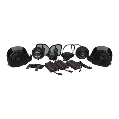 Hogtunes WILD BOAR AUDIO WBA ULTRA KIT RG installation manual