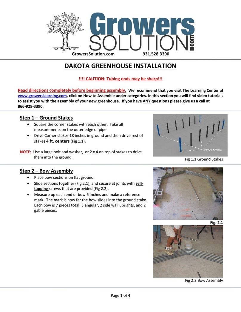 Growers SOLUTION DAKOTA Installation