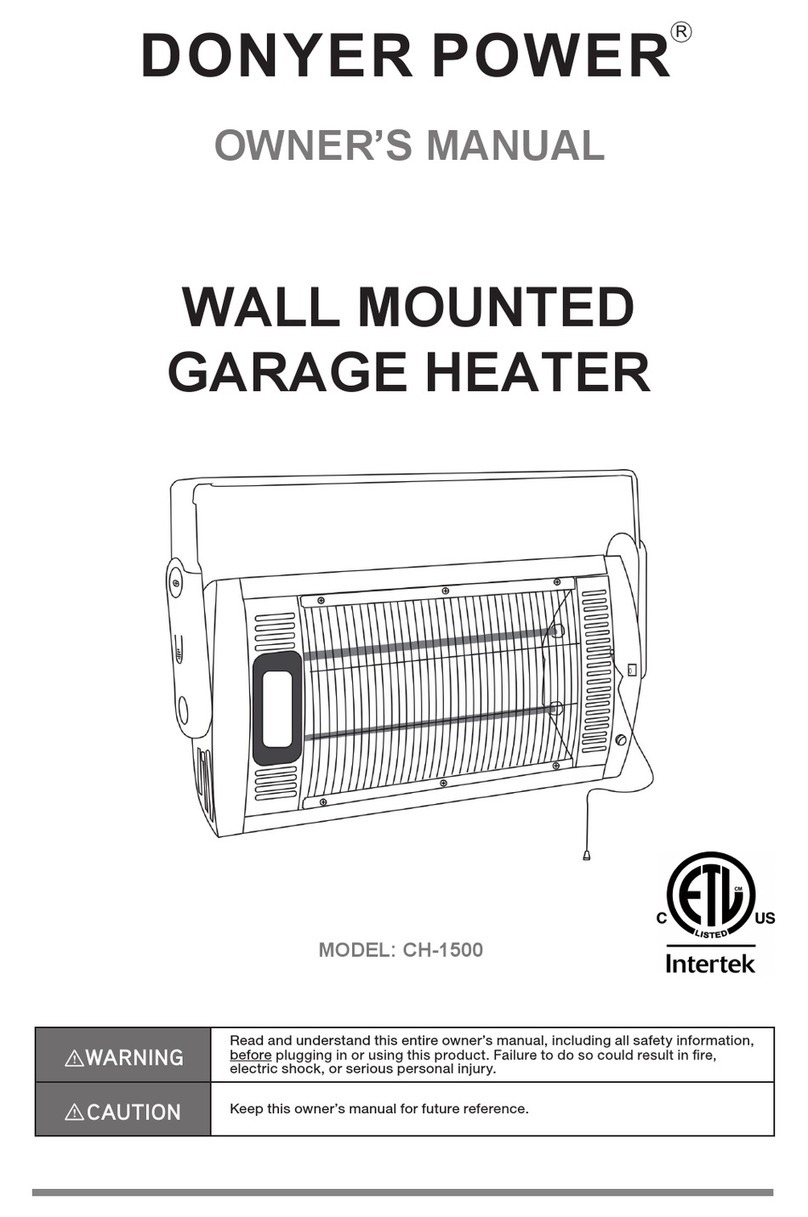 Intertek DONYER POWER CH-1500 User manual