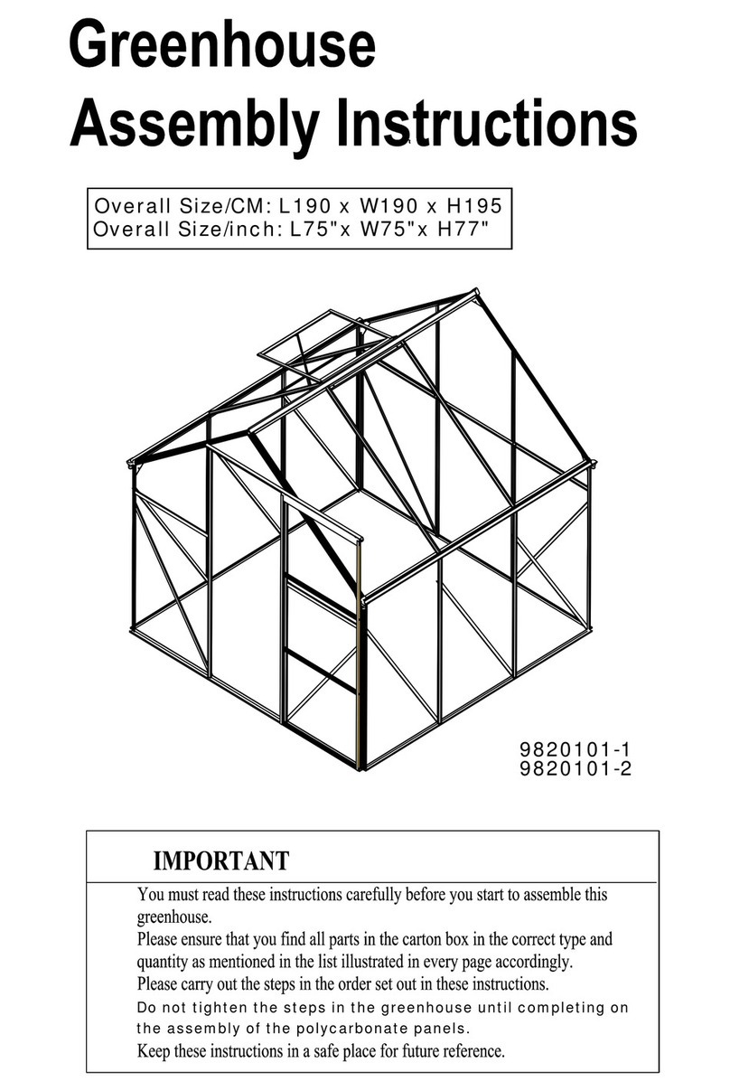 Hanover 9820101-1 Assembly instructions