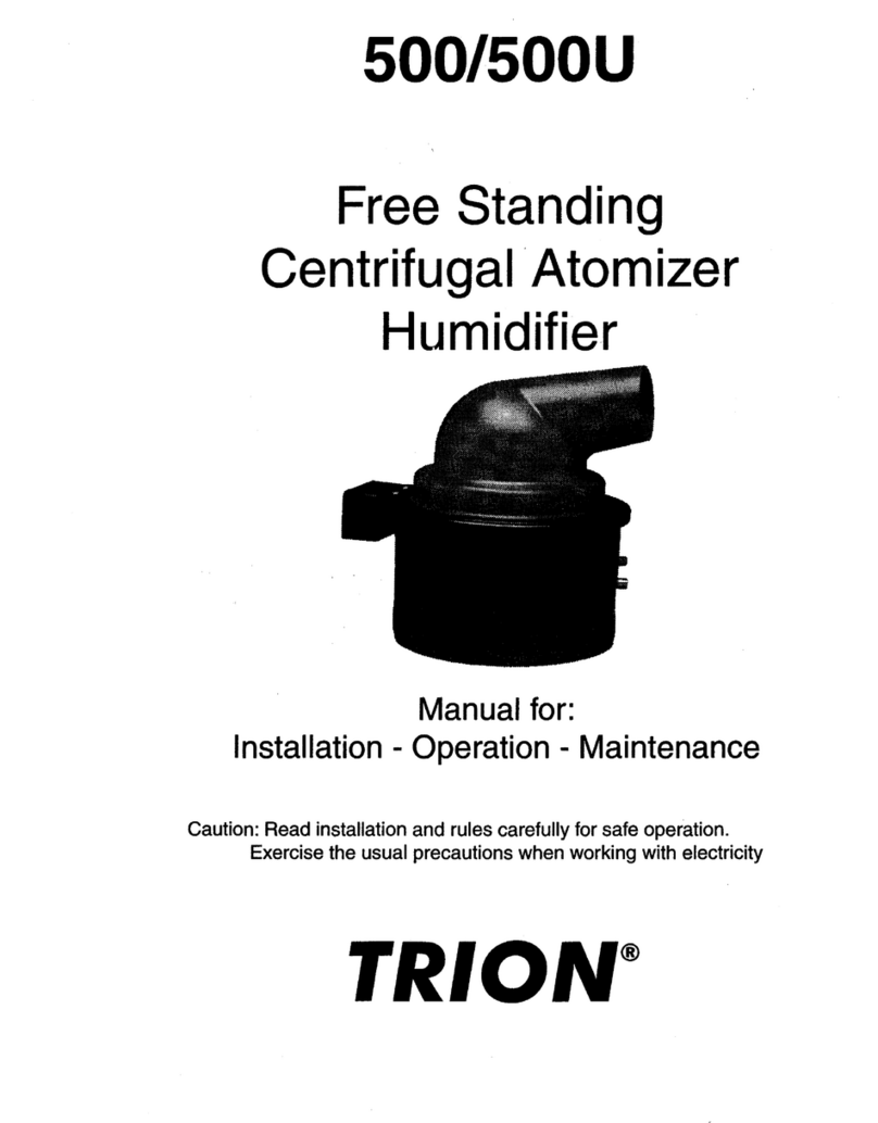 Trion 500 Series User manual Trion 500 Series User manual