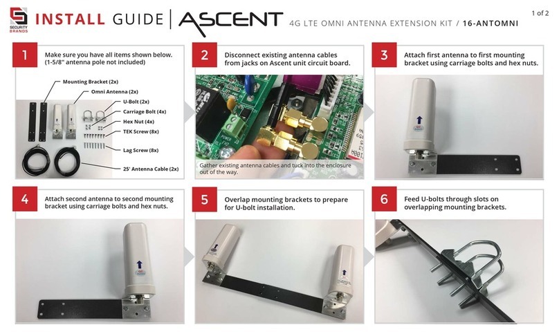 Security Brands Ascent 16-ANTOMNI install guide