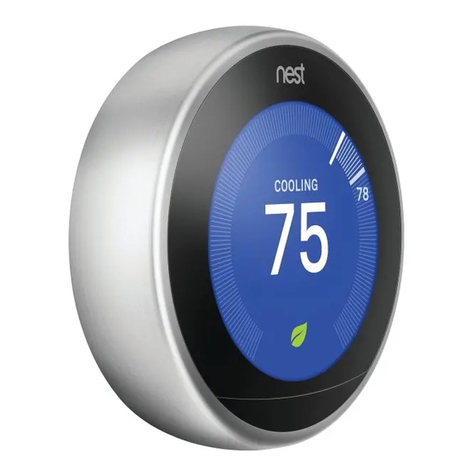 nest Learning thermostat User manual