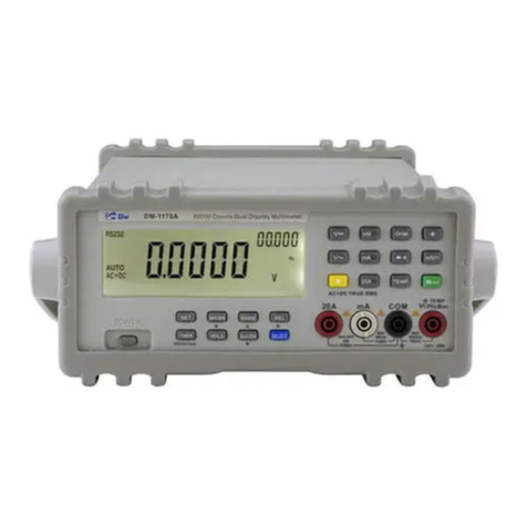 UNI DM-1170A Operation manual