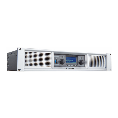 QSC GXD Series User manual