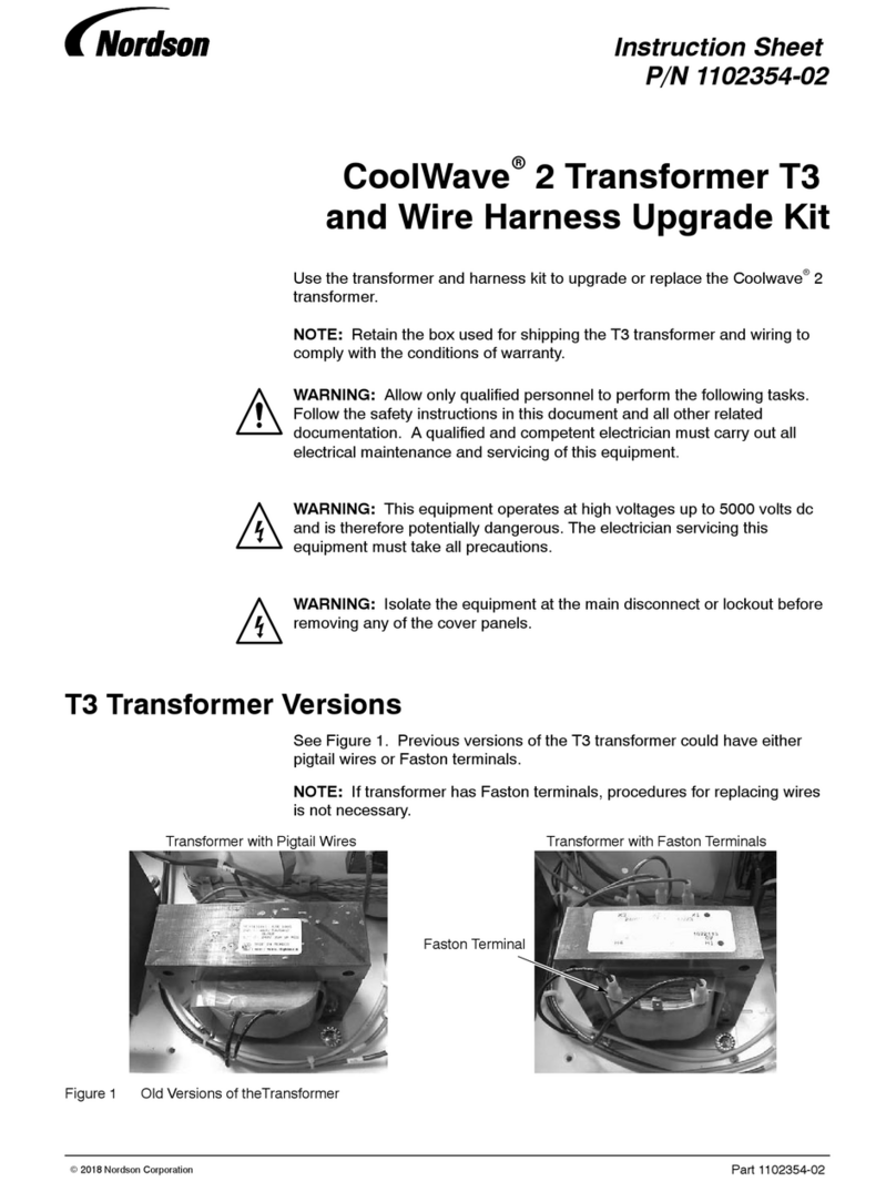 Nordson Coolwave 2 T3 User manual