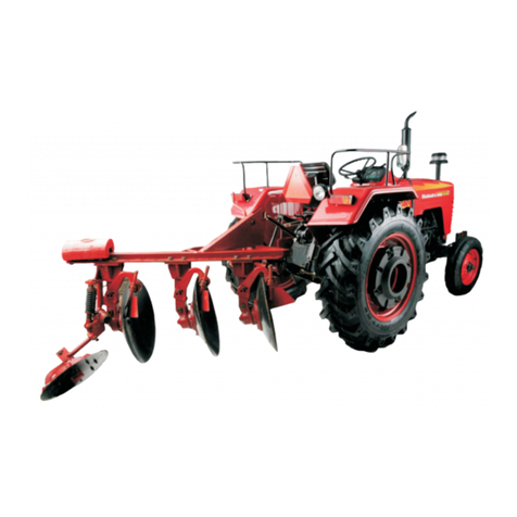 Mahindra DISC PLOUGH Operator's manual Mahindra DISC PLOUGH Operator's manual