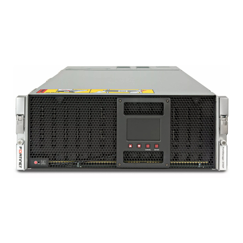Fortinet FortiAnalyzer 3700F User manual
