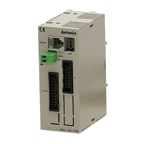 Autonics 1-Axis High Speed Stand-Alone Series user manual