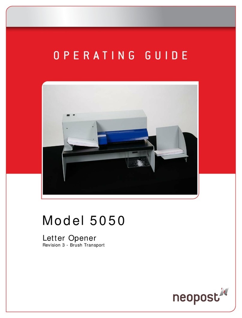 Neopost 5050 User manual