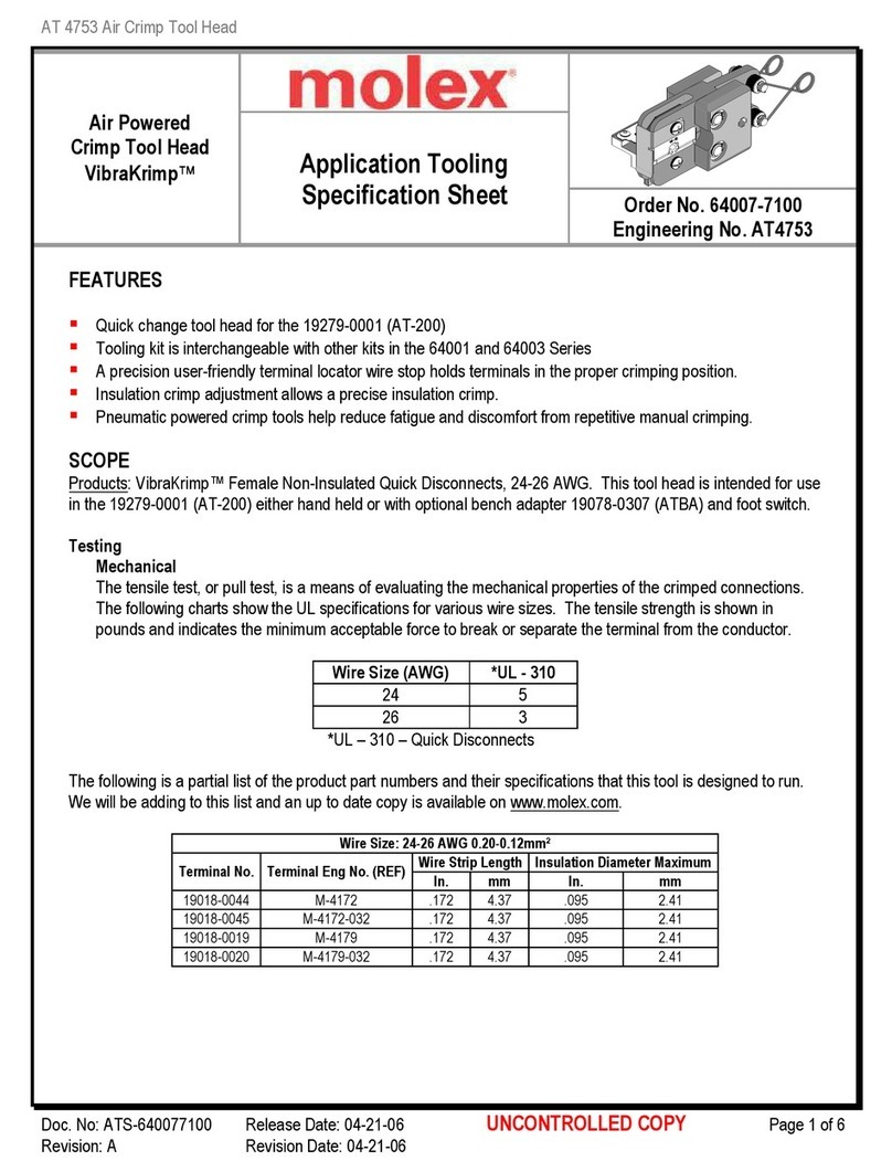 molex 207129 Series User manual